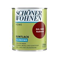 SCHONER WOHNEN 750ml Schöner Wohnen Home Buntlack glänzend, RAL 3003 Rubinrot