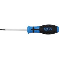BGS TECHNIC Schraubendreher | T-Profil (für Torx) mit Bohrung T20 | Klingenlänge 80 mm - 