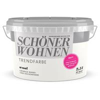 SCHONER WOHNEN Schonerwohnen - 2,5L Schöner Wohnen -Trend Wandfarbe matt Wool