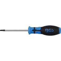BGS TECHNIC Schraubendreher | T-Profil (für Torx) T20 | Klingenlänge 80 mm - 