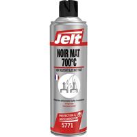NO-NAME Jelt NOIR MAT 700°C 005771 Hochtemperaturlack 400 ml - PEINTURE NOIR MAT 700°C ist eine Schutz- und