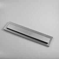 Ami Briefplaat met veer - type DL postkast - aluminium - 290x73mm