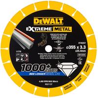 DeWalt DT40257-QZ Extreme Metal Doorslijpschijf 355X25.4X3.3mm