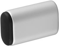 Hermeta Deurbuffer - aluminium profiel - ovaal 60mm - mat naturel - geanodiseerd
