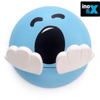 INOFIX Kinder-Klebebügel blaues Gesicht Design