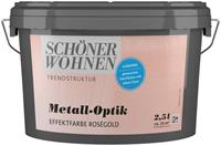 SCHÖNER WOHNEN-Kollektion Wandfarbe »Metall-Optik Effektfarbe roségold«, glänzend 2,5 l