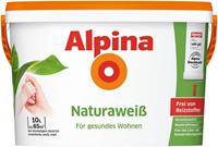 Alpina Wand- und Deckenfarbe »Naturaweiß«, für Beton, Gips, Mauerwerk und Tapeten