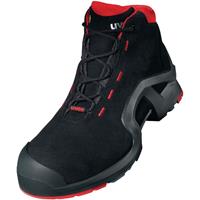 Uvex 1 X-Tended Support Arbeitsstiefel - Sicherheitsstiefel S3 SRC ESD - Rot-Schwarz: 51 - 