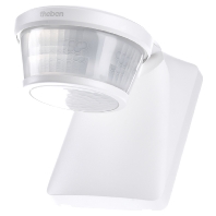 THEBEN theLuxa P300 KNX WH - EIB, KNX outdoor motion detector, 300 degrees, white, theLuxa P300 KNX WH