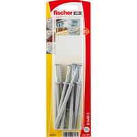 Fischer nylon nagelplug N 6x80mm S met verzonken kop 12st.