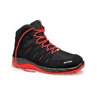 ELTEN Sicherheitsstiefel MADDOX black-red Mid ESD S3 - 769561 Gr. 35 - 