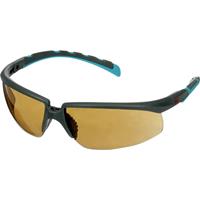3M S2005SGAF-BGR Veiligheidsbril Met anti-condens coating, Met anti-kras coating, Verstelbare hoek Turquoise, Grijs DIN EN 166
