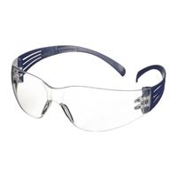 3mveiligheidpbms 3M™ SecureFit™ 100 Veiligheidsbril, blauw montuur, antikras/anticondens, heldere lenzen, SF101AF-BLU-EU, 20/doos