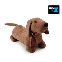 INOFIX Textilstopper Türhalter 1kg brauner Hund