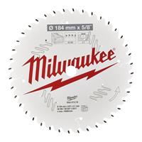 Milwaukee Accessoires Cirkelzaagblad P W 184x5/8x2,1x40ATB - 4932471379 - 4932471379