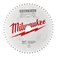 Milwaukee Accessoires Cirkelzaagblad MS W 254x30x3,0x60ATB neg. - 4932471320 - 4932471320