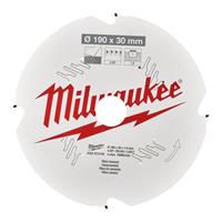 Milwaukee Accessoires Cirkelzaagblad P FC 190x30x1,8x4D - 4932471304 - 4932471304