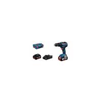 boschprofessional Bosch Professional GSB 18V-55 06019H5300 Accu-klopboor/schroefmachine 18 V 4.0 Ah Li-ion Brushless, Incl. 2 accus, Incl. lader