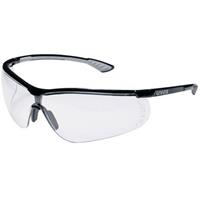 Uvex sportstyle 9193080 Veiligheidsbril Incl. UV-bescherming Grijs, Zwart DIN EN 166, DIN EN 170