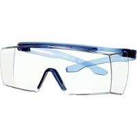 3M ℃ Securefit℃ 3700 Überbrille, Blaues Gestell, Scotchgard℃ Antibeschlag-/Antikratz-Beschichtung (K&N), Klare Scheibe, Sf3701Sga - 