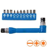 Silverline - 599368 screwdriver set, blue pantone 300C