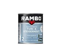 Rambo pantserbeits tuin en steigerhout zg dekkend petrol blauw 1142 750 ml