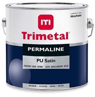 Trimetal permaline pu satin kleur 0.5 ltr