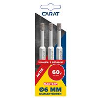 Carat Aktie pack tegelboor 6 mm (3 halen 2 betalen) - Default