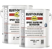 Rust-oleum 5800 epoxy rapid wb set ral 7016 glans 5 ltr