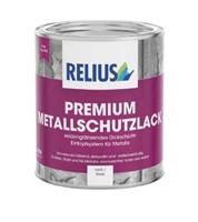 Relius premium metallschutzlack ral 9006 2.5 ltr