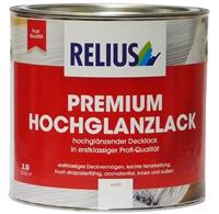 Relius premium hochglanzlack wit 2.5 ltr