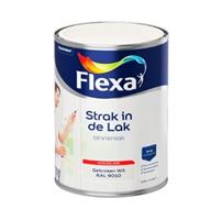 Flexa strak in de lak hoogglans watergedragen ral 9016 0.75 ltr