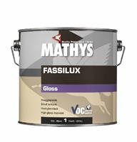 Mathys fassilux gloss wit 2.5 ltr