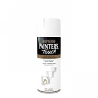 Rust-oleum painters touch wit zijdeglans spuitbus 0.4 ltr