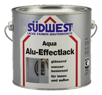 Sudwest alu-effect aqua ral 9007 grijs aluminium 750 ml