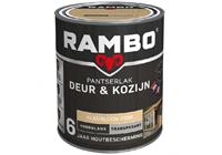 Rambo pantserlak deur en kozijn hoogglans transparant kleurloos 750 ml