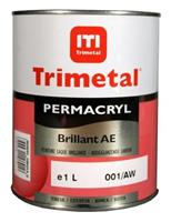 Trimetal permacryl ae brillant kleur 1 ltr