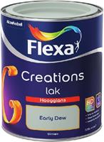 Flexa creations lak hoogglans factory green 750 ml