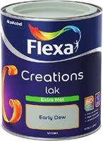 Flexa creations lak extra mat early dew 750 ml