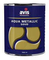 Avis aqua metallic zilver 125 ml