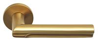 Formani Deurkruk David Rockwell ECLIPSE DR103-G geveerd op rozet - PVD mat goud