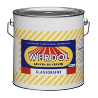 Werdol glansgrafiet donkergrijs 4 ltr