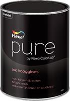 Flexa pure lak hoogglans donkere kleur 0.5 ltr