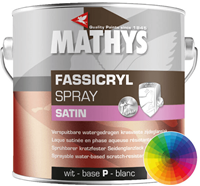 Mathys fassicryl satin spray wit 2.5 ltr