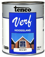 Tenco verf hoogglans donkergroen 0.25 ltr