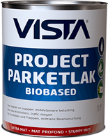 Vista project parketlak biobased extra mat 2.5 ltr