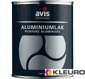 Avis aluminiumlak 9006 1 ltr