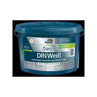 DIESSNER Diesco DIN WeiÃŸ Wandfarbe Innenfarbe 2,5 Liter