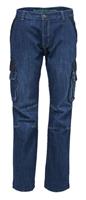 247 Jeans GRIZZLY D30 - Werkspijkerbroek - Donker denim blauw