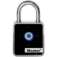 Master Lock P49795 Hangslot Zilver, Zwart Bluetooth hangslot